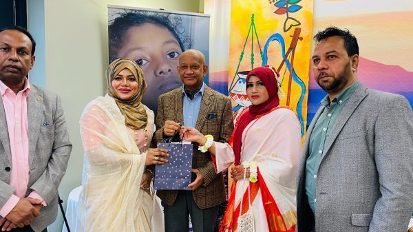 সিলেট-চট্টগ্রাম ফ্রেন্ডশিপ ফাউন্ডেশন যুক্তরাজ্য শাখার উদ্যোগে ড. শাহানূর খানকে সম্মাননা প্রদান