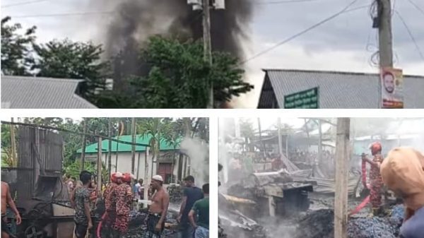 ভুরুঙ্গামারীতে অগ্নিকাণ্ডে তুলার মিলে ৪০ লাখ টাকার ক্ষতি