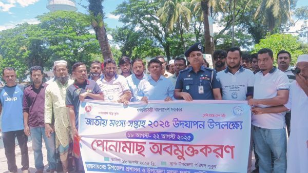 চাটখিলে বর্ণাঢ্য আয়োজনে জাতীয় মৎস্য সপ্তাহ পালিত