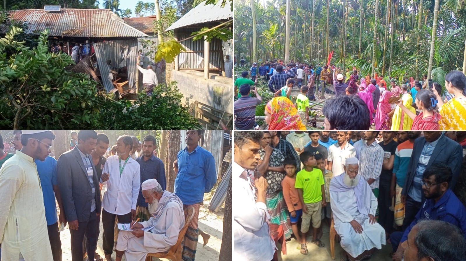 ভূরুঙ্গামারীতে জমি বেদখলের ৭ বছর পর আদালতের রায়ে কমিশনের মাধ্যমে জমি দখল
