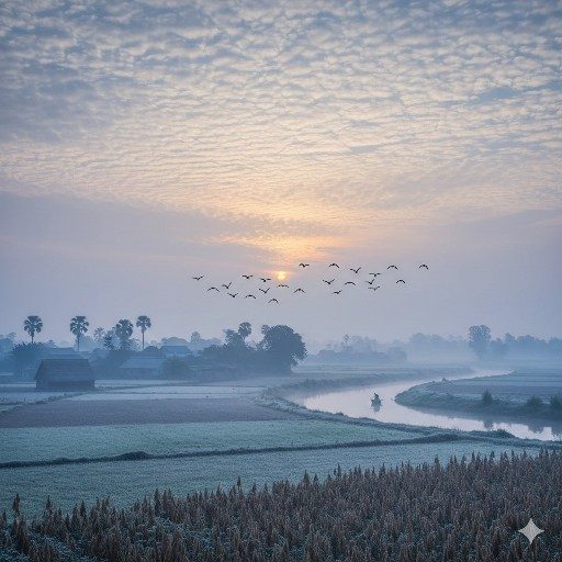 দেশে ফিরছে শীত—তাপমাত্রা কমছে উত্তরে, ঘন কুয়াশার আশঙ্কা