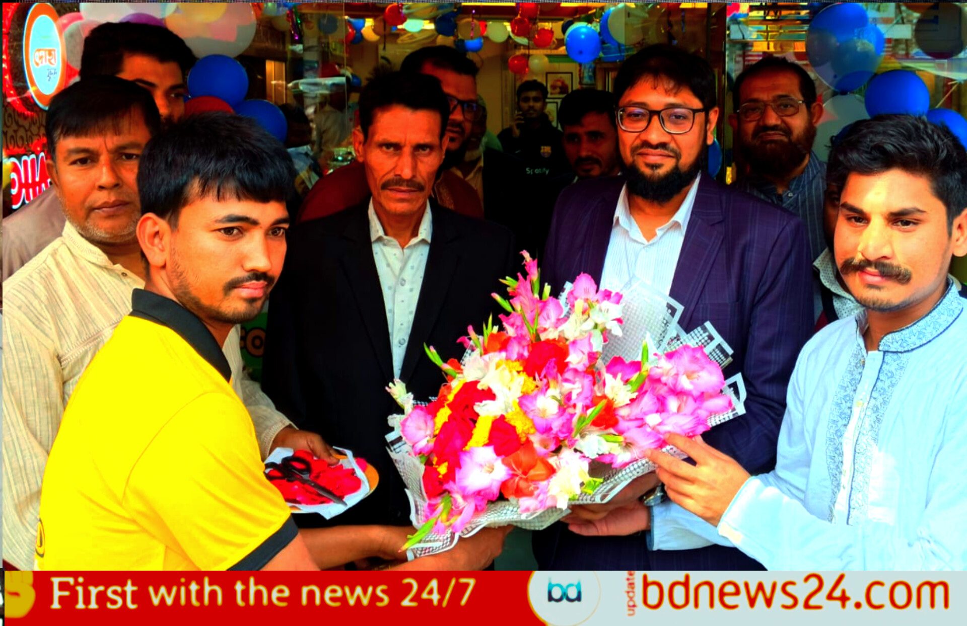 লামায় ‘দোহা ফুড’র বর্ণাঢ্য উদ্বোধন: প্রধান অতিথি ইউএনও মইন উদ্দিন