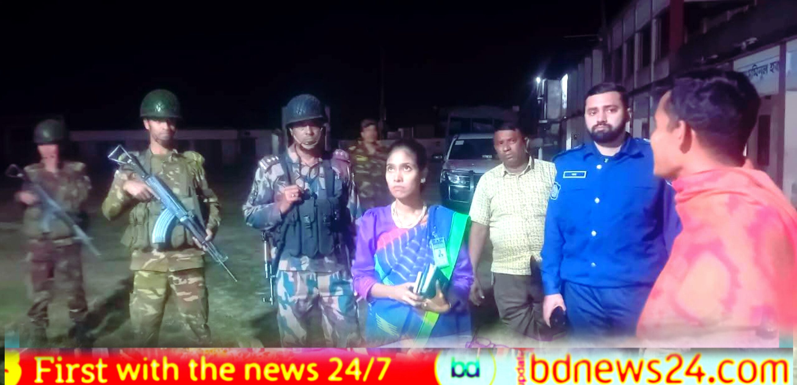 ভোটের মাঠে কঠোর প্রশাসন: কোম্পানীগঞ্জে যৌথ বাহিনীর মহড়া, আলোকসজ্জা অপসারণের নির্দেশ