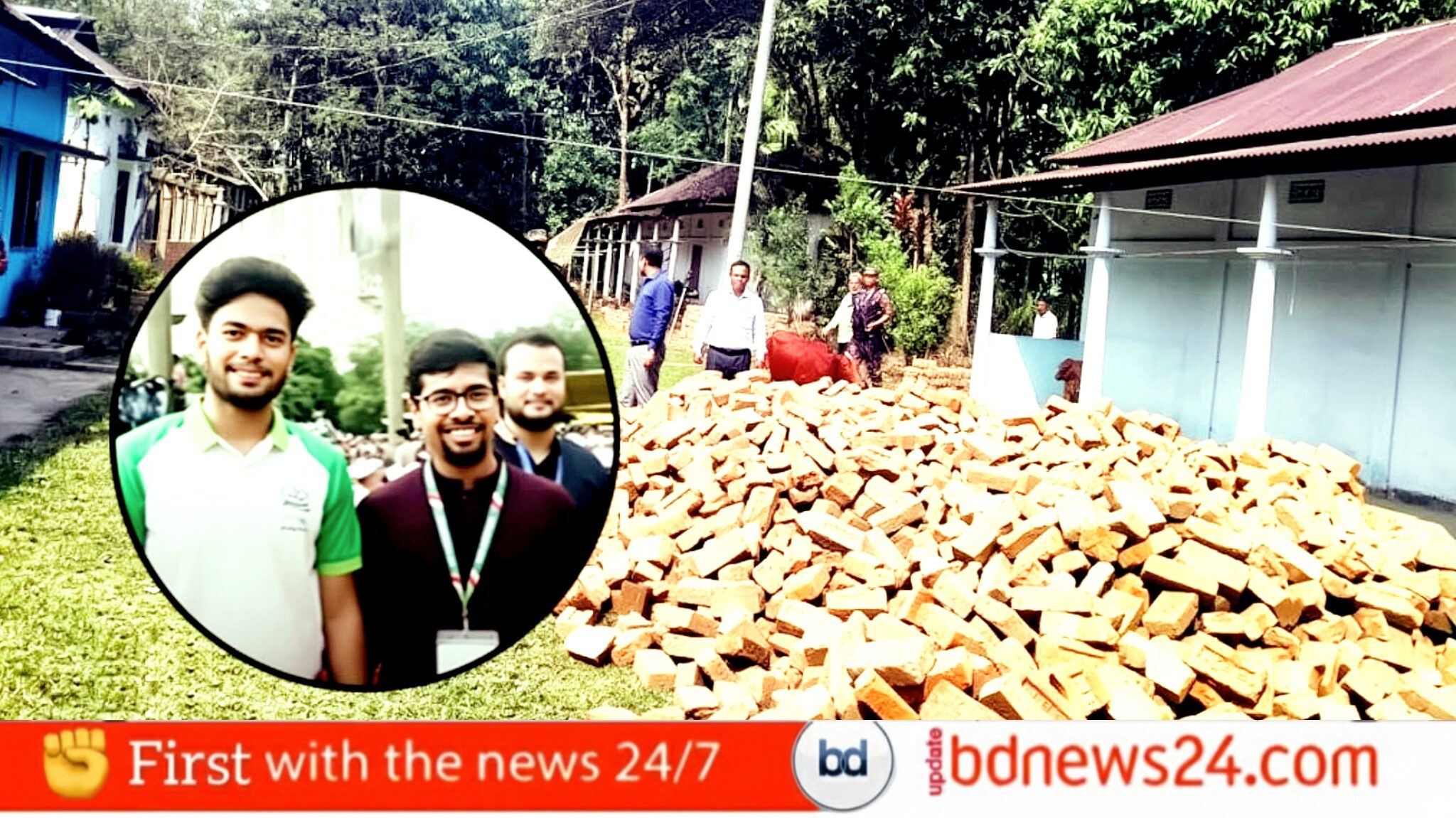 সিলেটে রাস্তার ইট লুটের ঘটনায় যুব জামায়াত নেতা মাহফুজুল চৌধুরী আটক